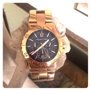 Michael Kors women’s MK 5410 Bel Air Rose Tone